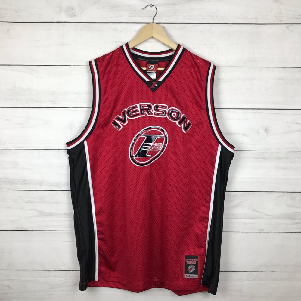 Vintage Allen Iverson Reebok Jersey